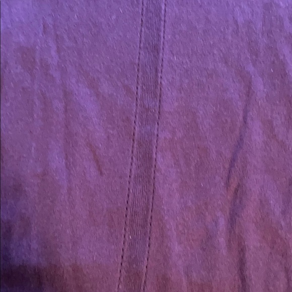 a.n.a. Purple sweater V neck high low Size L - Picture 3 of 3